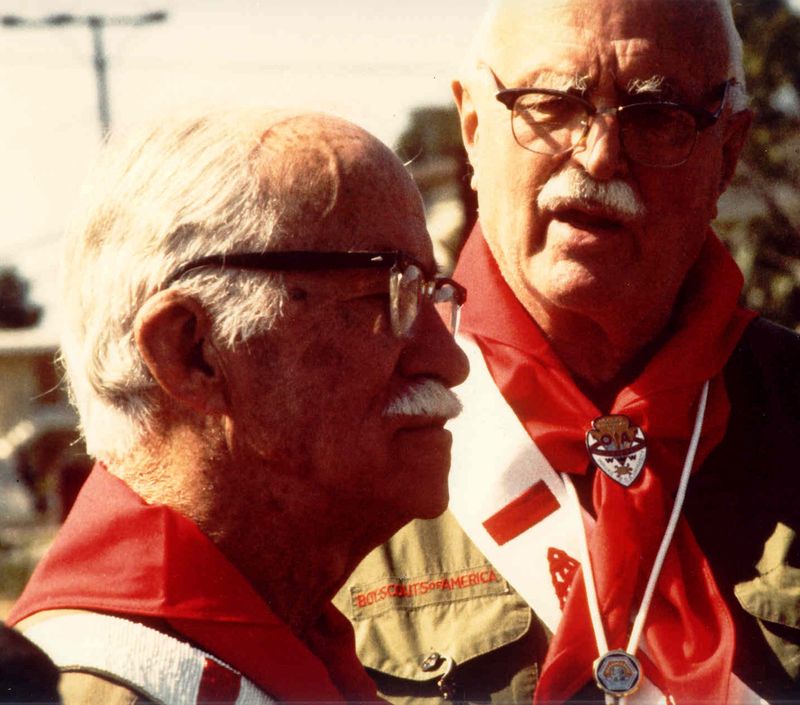 Dr. E. Urner Goodman and Col. Carroll A. Edson.