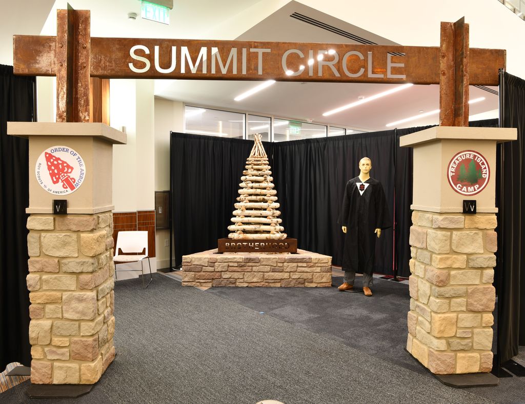 Replica of the OA Summit Circle at the Summit Bechtel Reserve.