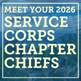 Meet your 2026 Service Corps Chapter Chiefs